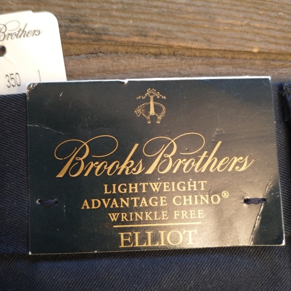 Brooks Brothers navy Elliott Advantage Chino 38 x 34 new - Picture 3 of 5